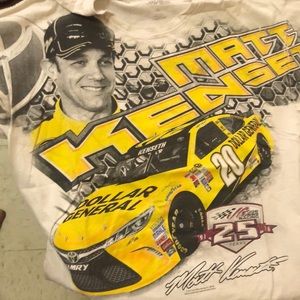Matt Kenseth #20 White Graphic Racing Tee